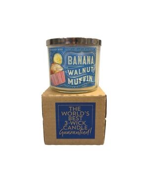 Banana Walnut Muffin Candle